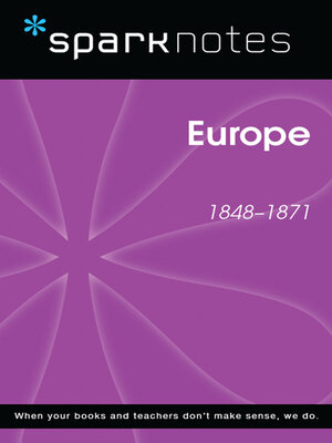 cover image of Europe (1848-1871) (SparkNotes History Note)